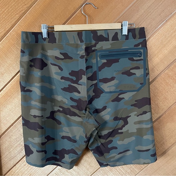 Outerknown Men's Camouflage Apex Trunks - Picture 2 of 6